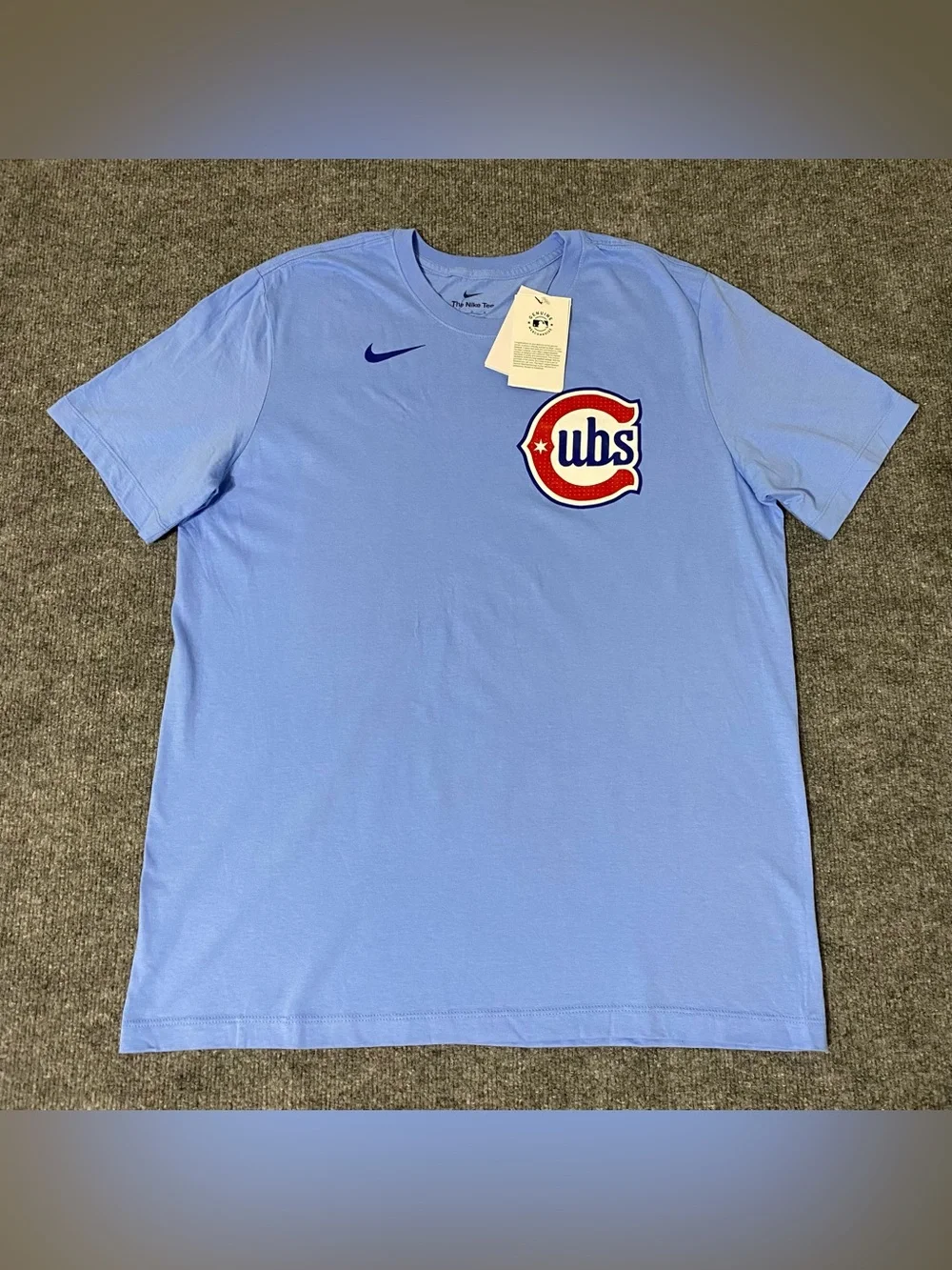 Nike Chicago Cubs Pete Crow-Armstrong Alternate Wordmark Shirt Mens L NWT